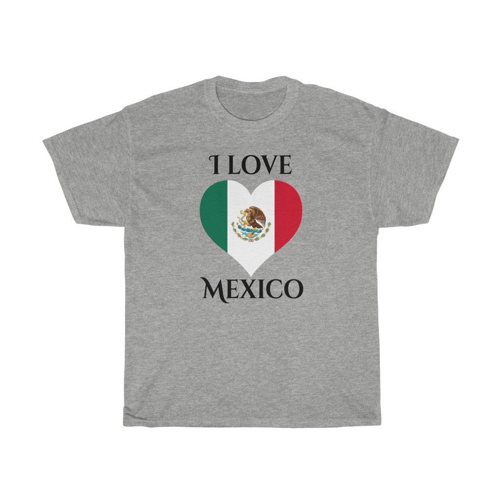 Mexico Heart Flag Standard Tee 1 - Unisex