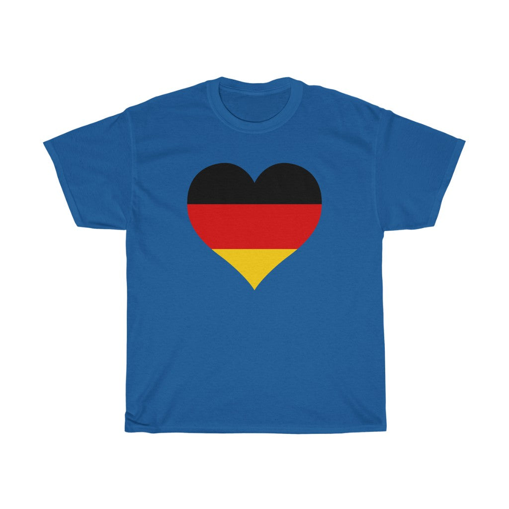 Germany Heart Flag Standard Tee - Unisex