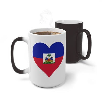 Haiti Heart Color Changing Mug