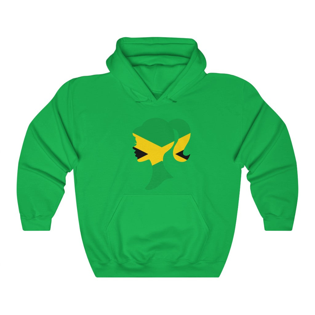 Jamaica Girl Flag Hoodie Sweatshirt - Unisex