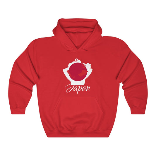 Japan Lady Flag Hoodie Sweatshirt 2 - Unisex