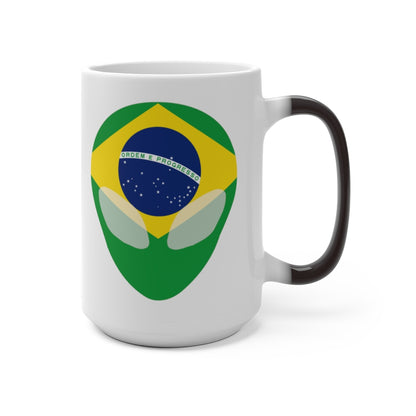 Brazil Alien Color Changing Mug