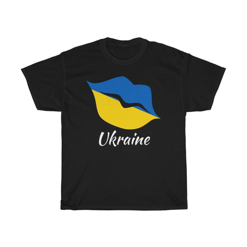 Ukraine Lips Flag Standard Tee 2 - Unisex