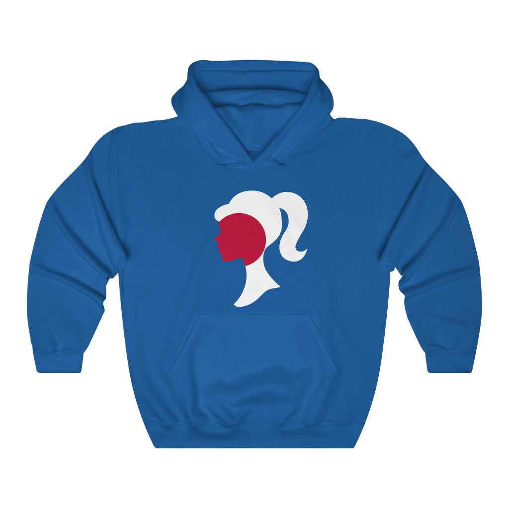 Japan Girl Flag Hoodie Sweatshirt - Unisex
