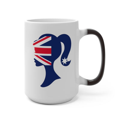 Australia Girl Color Changing Mug