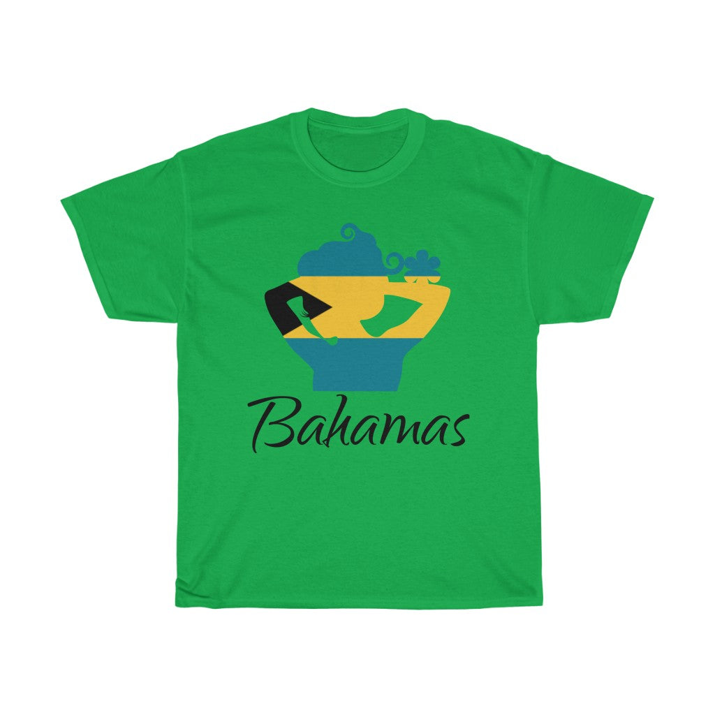 Bahamas Lady Flag Standard Tee 1 - Unisex