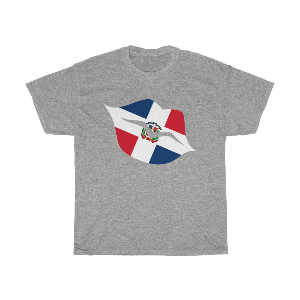 Dominican Republic Lips Flag Standard Tee - Unisex