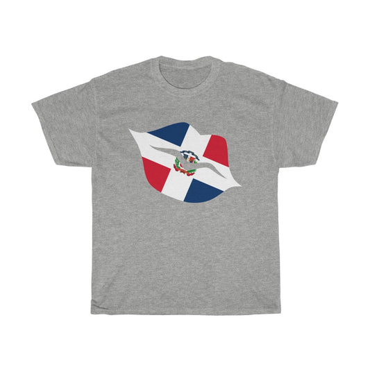 Dominican Republic Lips Flag Standard Tee - Unisex