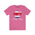 Costa Rica Lady Flag Premium Tee 2 - Unisex