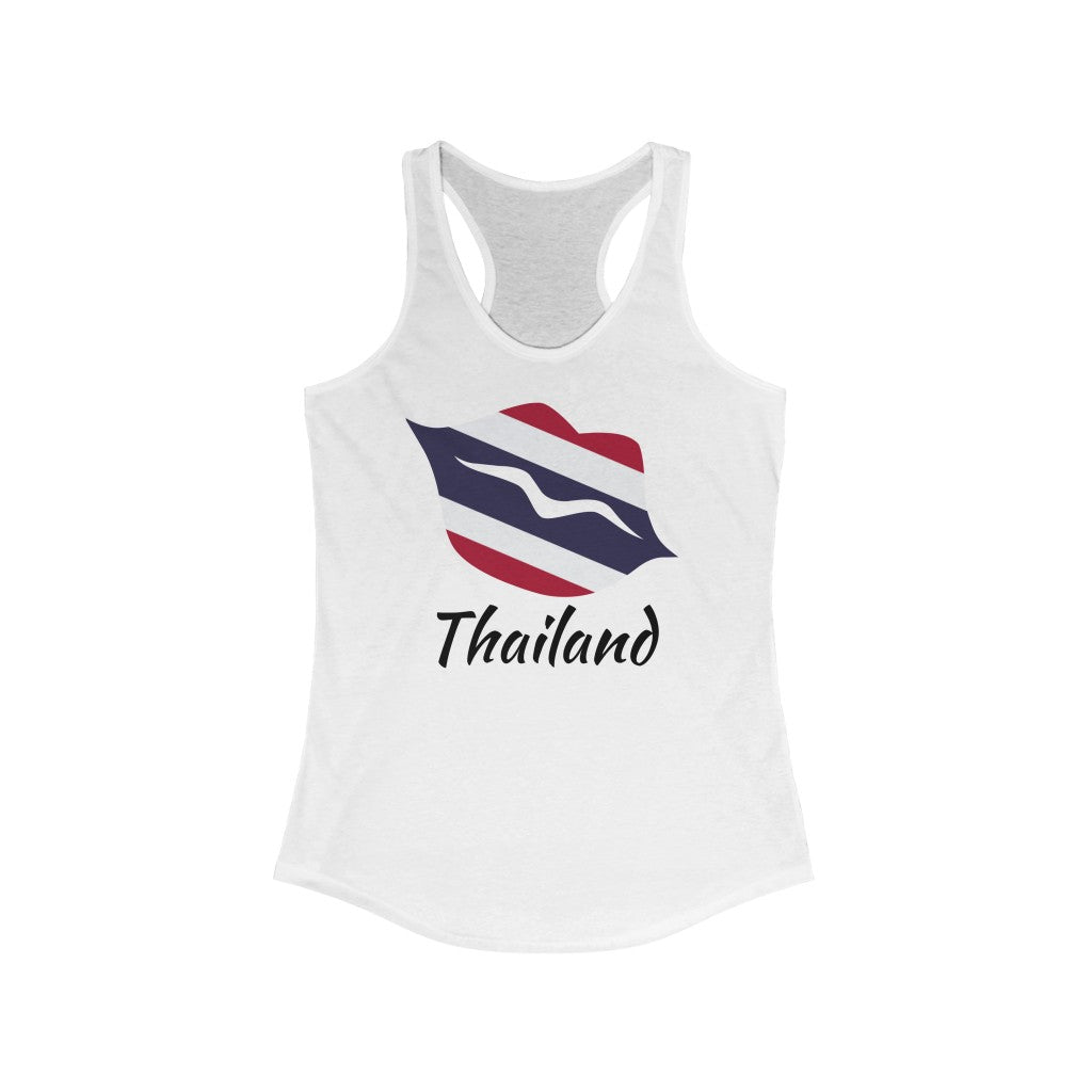 Thailand Lips Flag Tank 1 - Women
