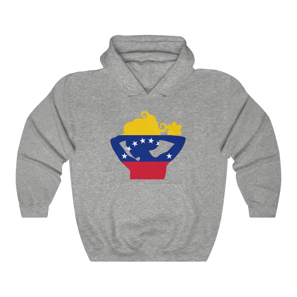 Venezuela Lady Flag Hoodie Sweatshirt - Unisex