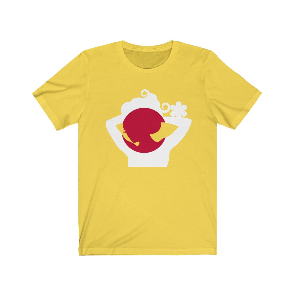 Japan Lady Flag Premium Tee - Unisex