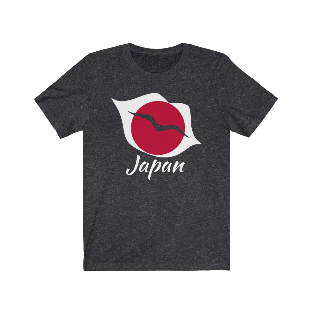 Japan Lips Flag Premium Tee 2 - Unisex