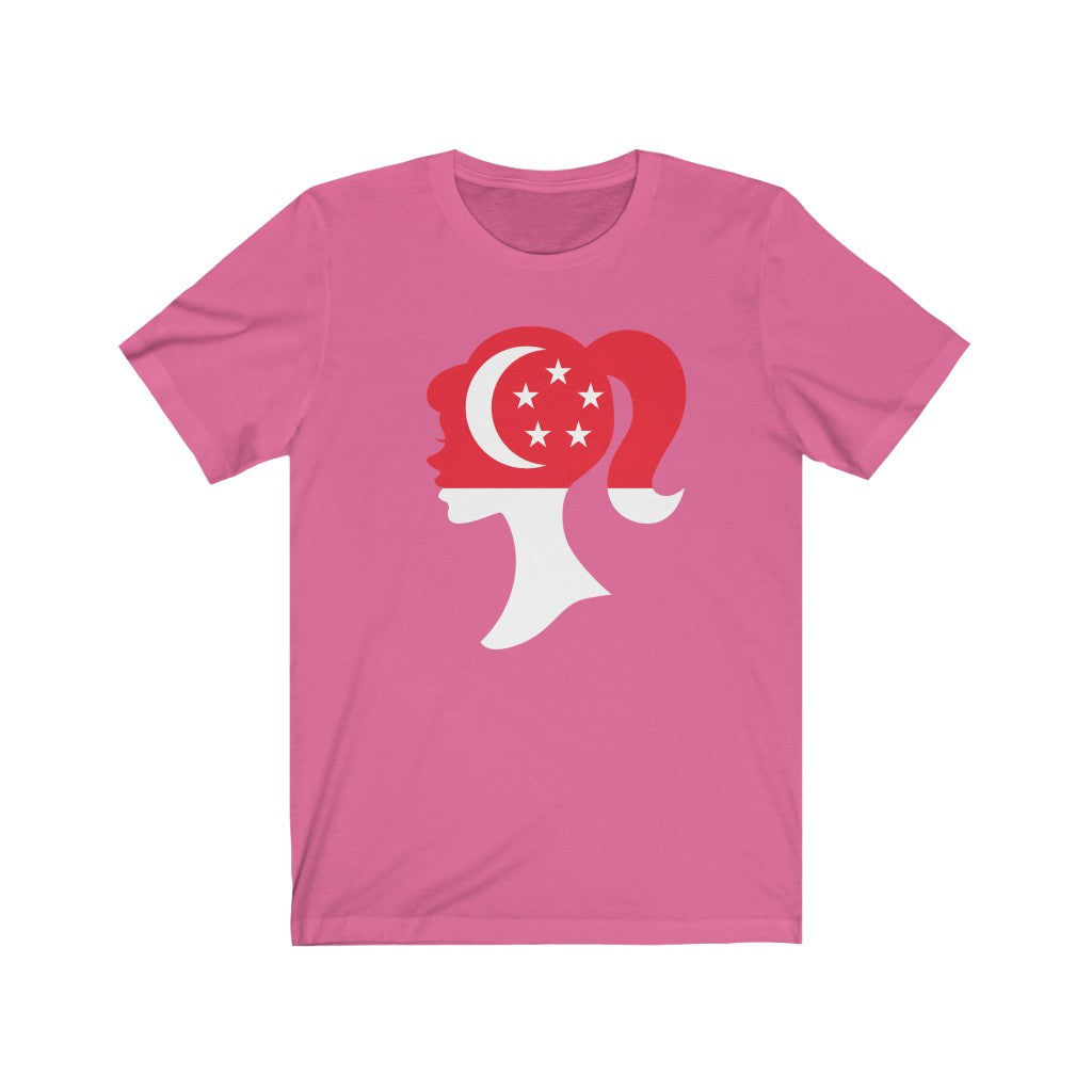 Singapore Girl Flag Premium Tee - Unisex