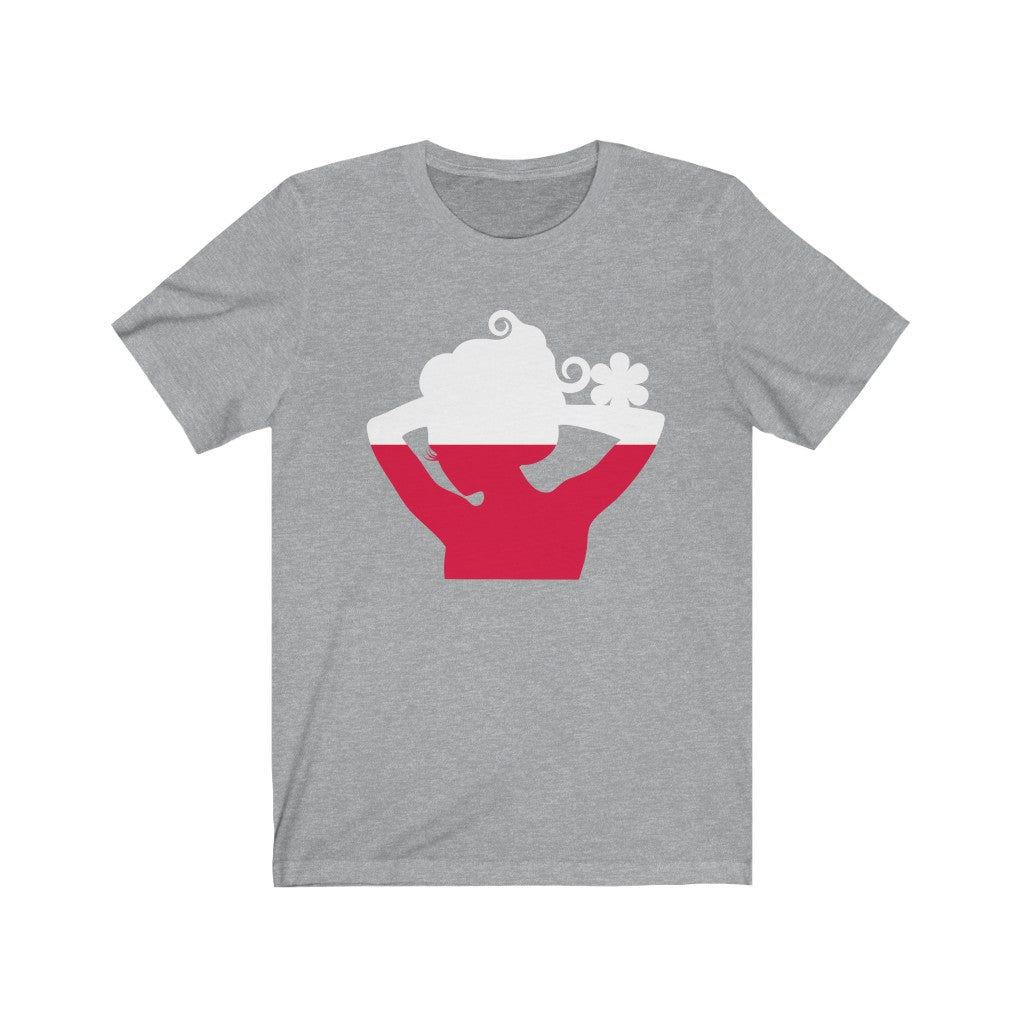 Poland Lady Flag Premium Tee - Unisex
