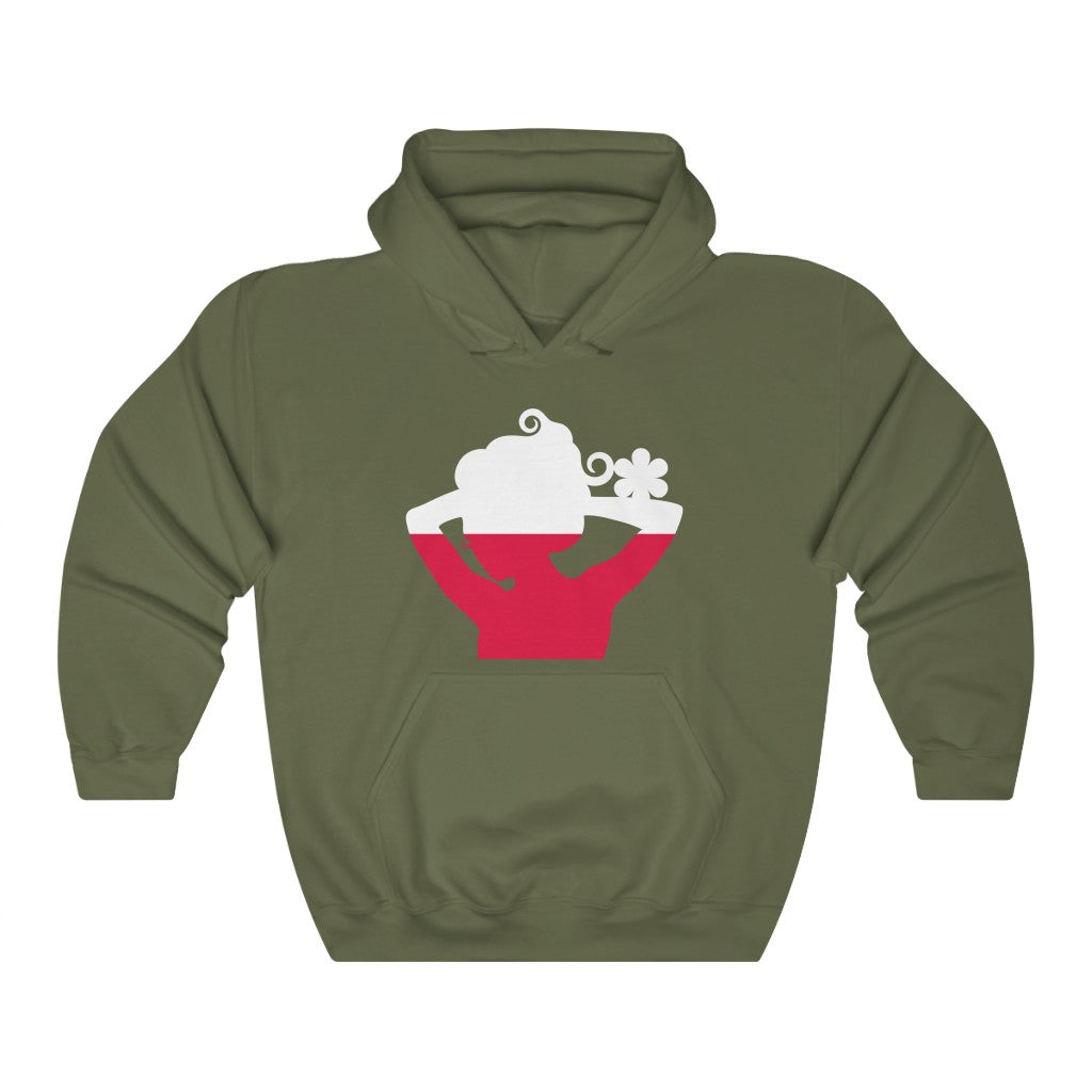 Poland Lady Flag Hoodie Sweatshirt - Unisex