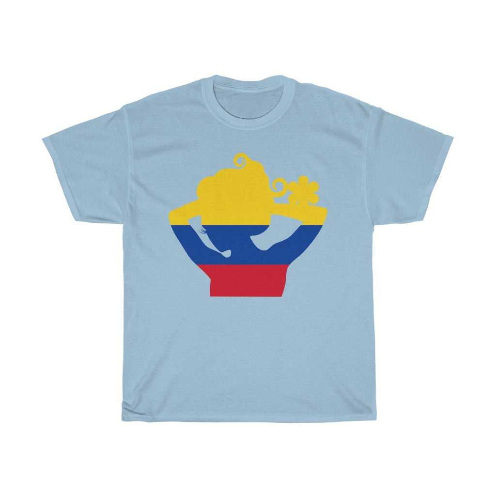 Colombia Lady Flag Standard Tee - Unisex