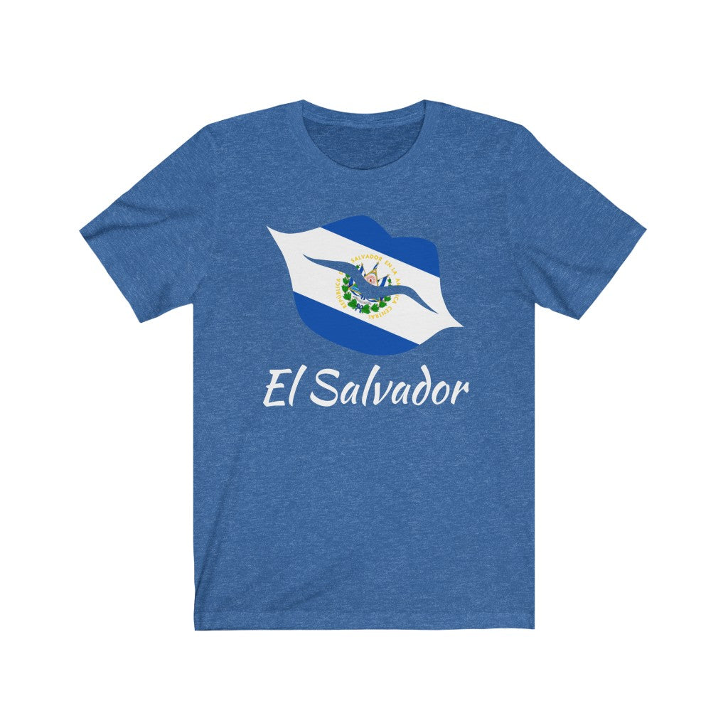 El Salvador Lips Flag Premium Tee 2 - Unisex