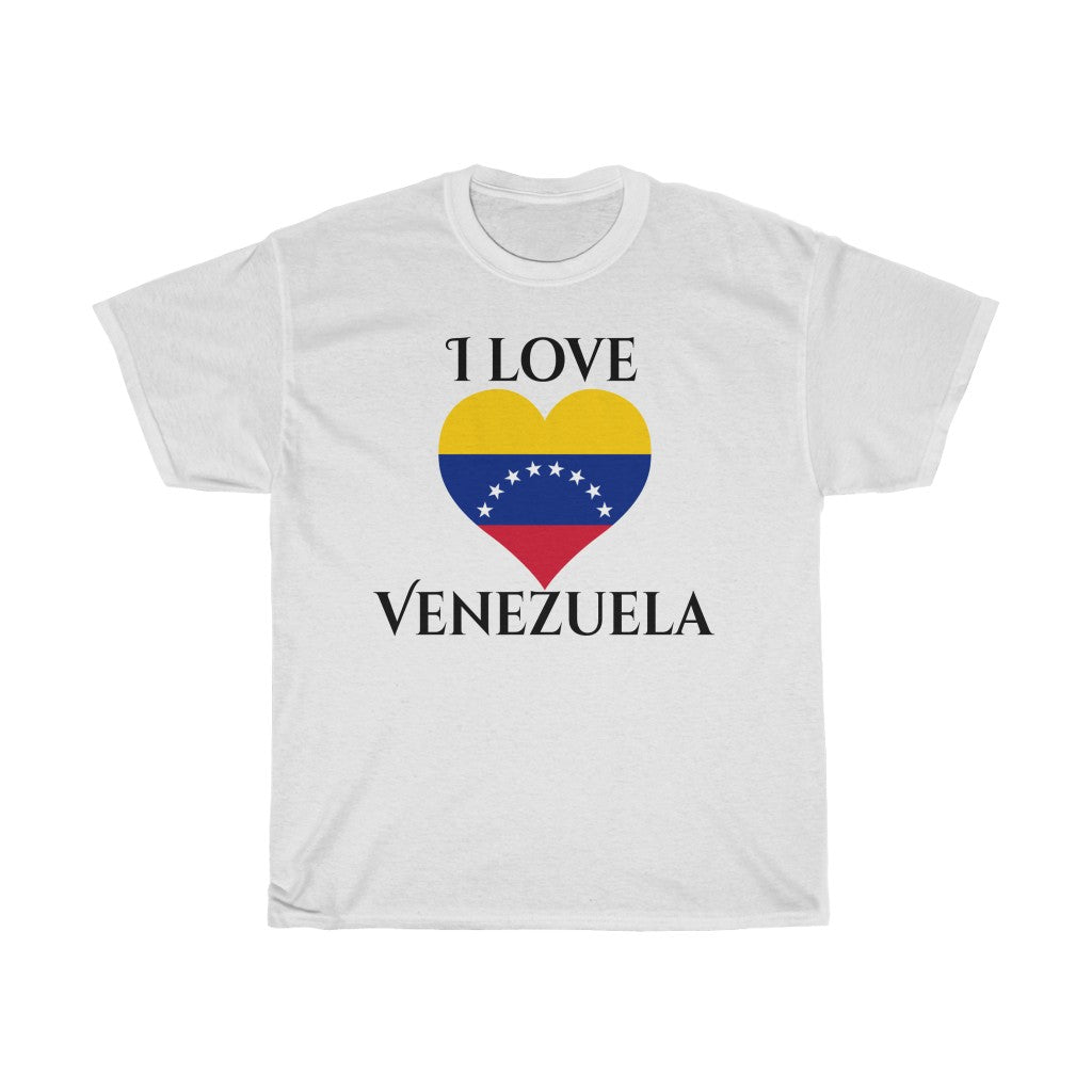 Venezuela Heart Flag Standard Tee 1 - Unisex