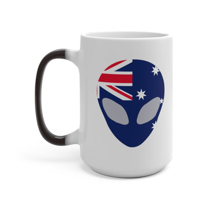 Australia Alien Color Changing Mug