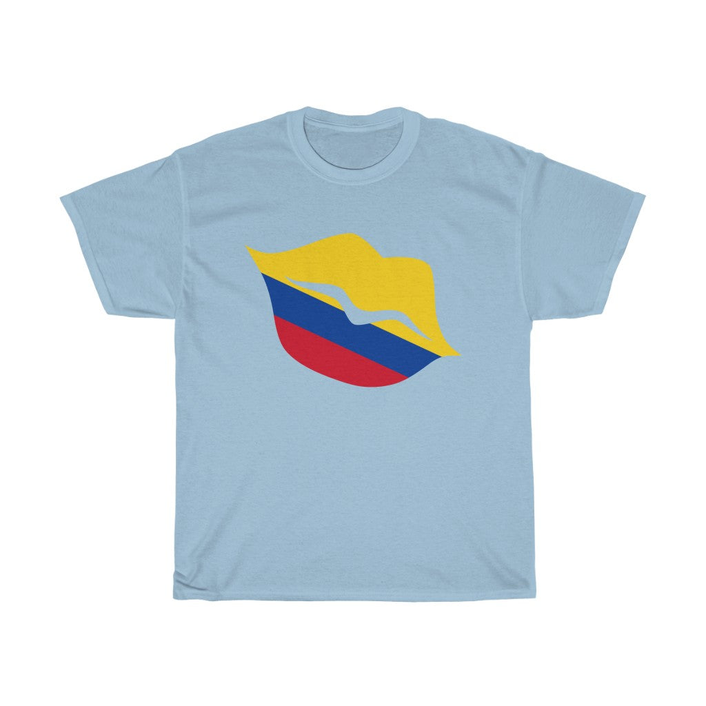 Colombia Lips Flag Standard Tee - Unisex