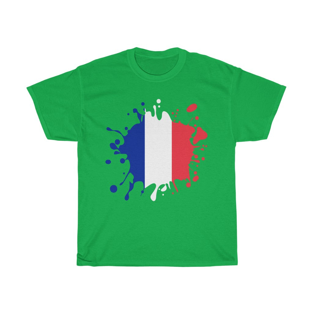 France Splat Flag Standard Tee - Unisex