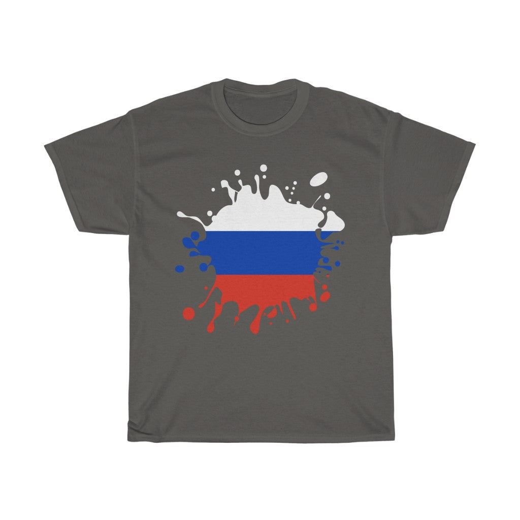 Russia Splat Flag Standard Tee - Unisex
