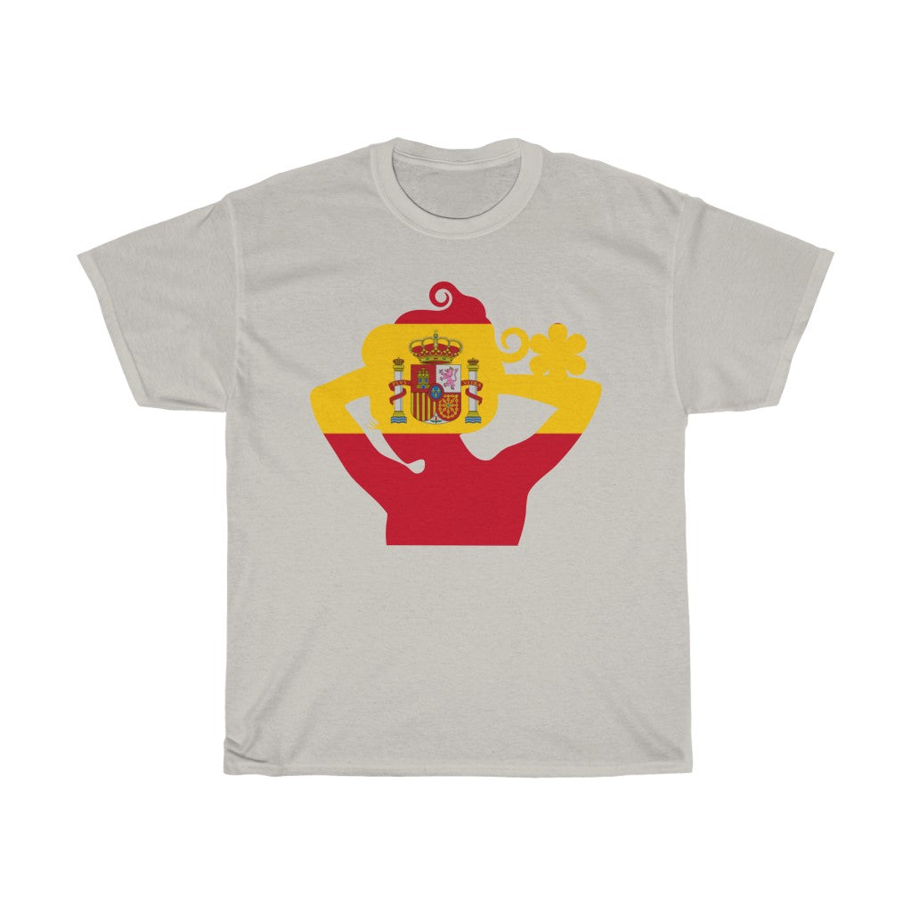 Spain Lady Flag Standard Tee - Unisex