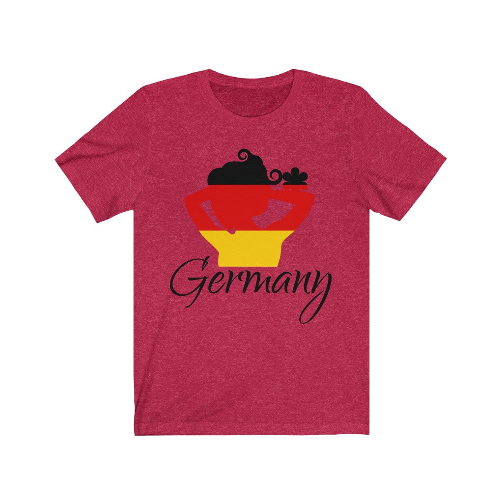 Germany Lady Flag Premium Tee 1 - Unisex