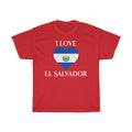 El Salvador Heart Flag Standard Tee 2 - Unisex