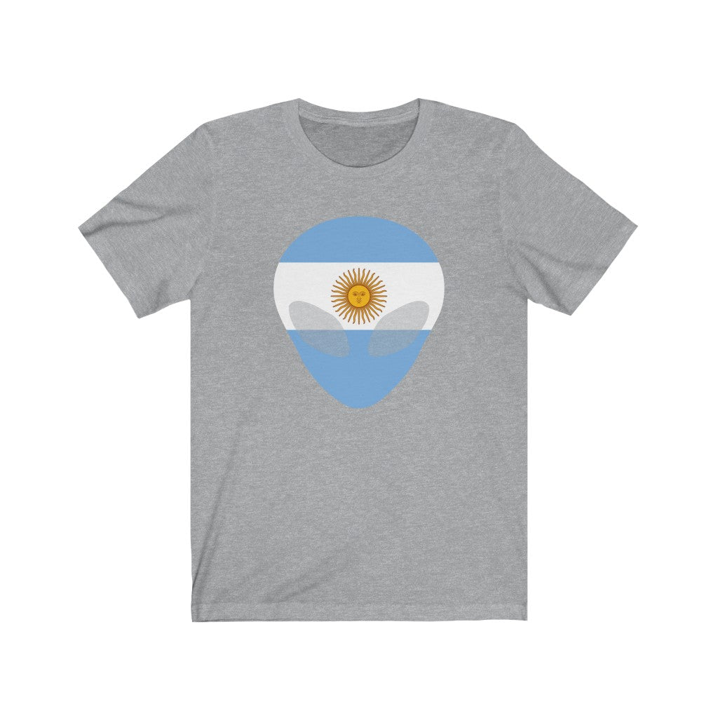 Argentina Alien Flag Premium Tee - Unisex