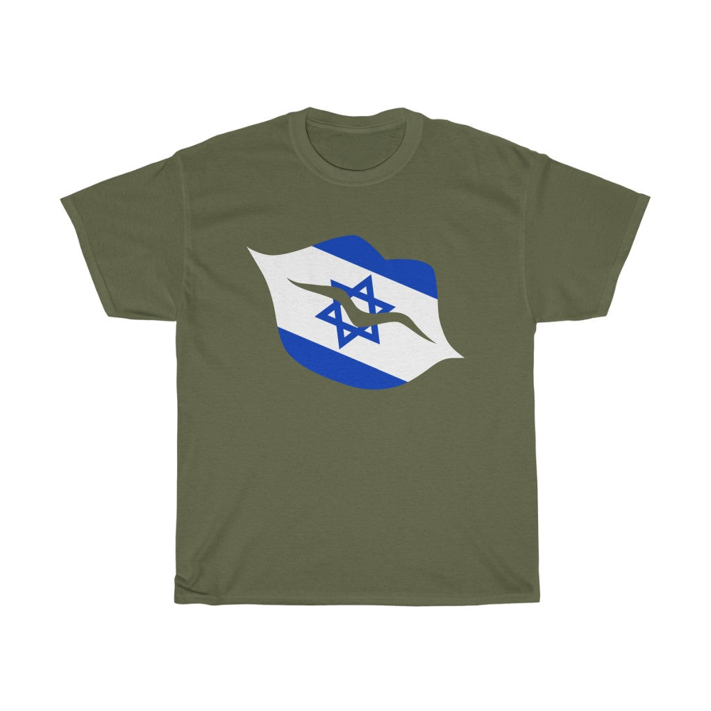 Israel Lips Flag Standard Tee - Unisex