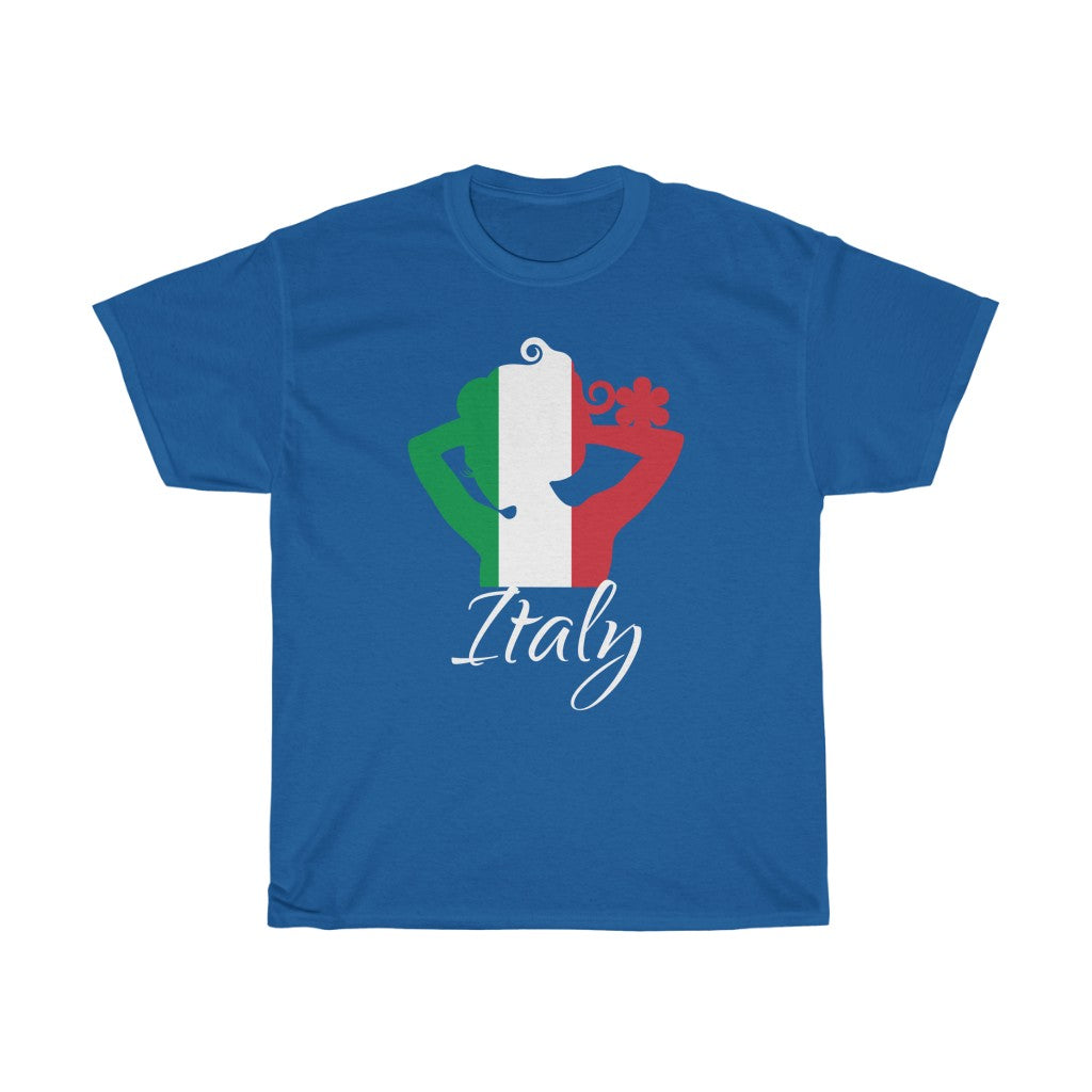 Italy Lady Flag Standard Tee 2 - Unisex