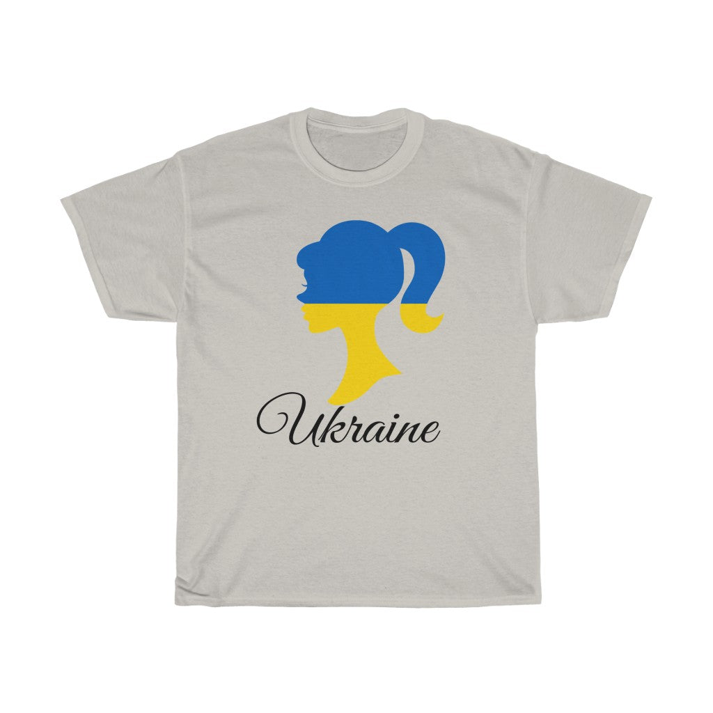 Ukraine Girl Flag Standard Tee 1 - Unisex