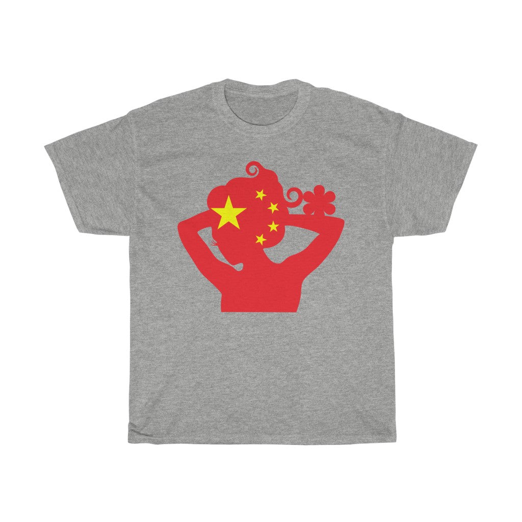 China Lady Flag Standard Tee - Unisex