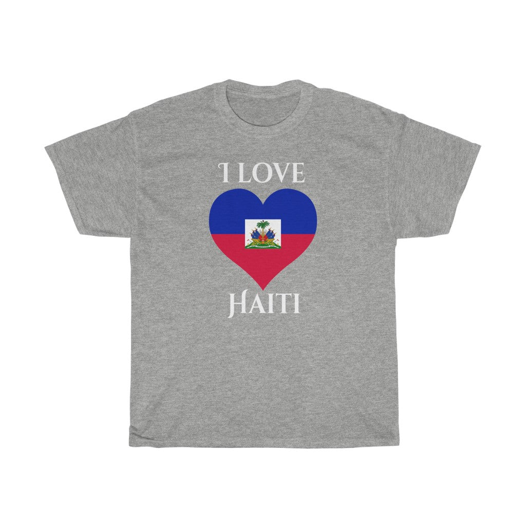 Haiti Heart Flag Standard Tee 2 - Unisex
