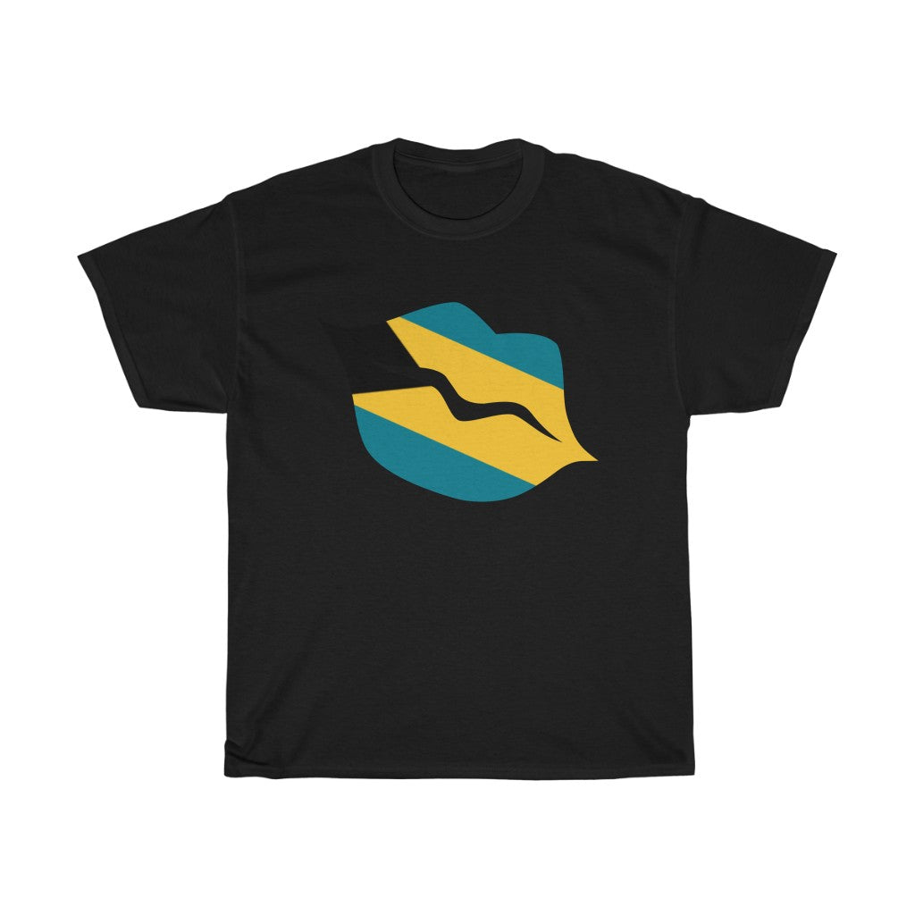 Bahamas Lips Flag Standard Tee - Unisex