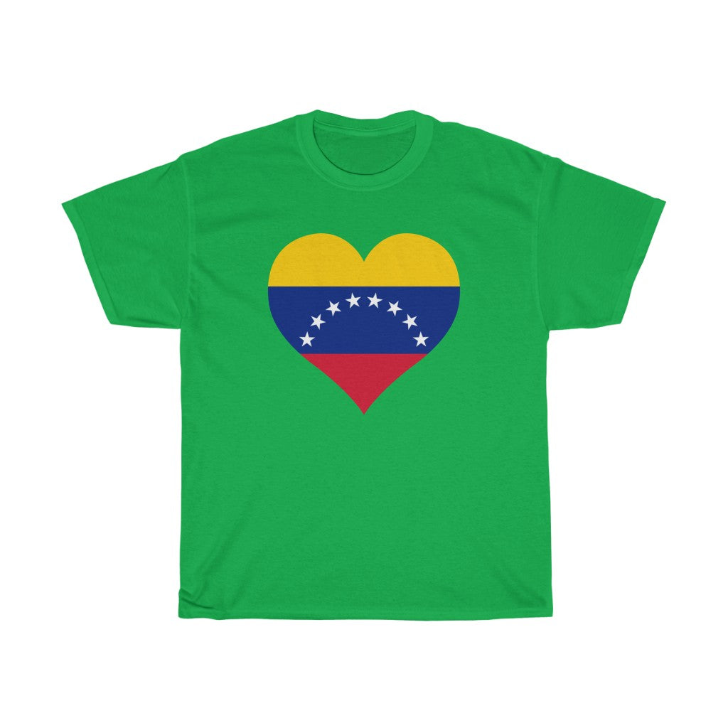 Venezuela Heart Flag Standard Tee - Unisex
