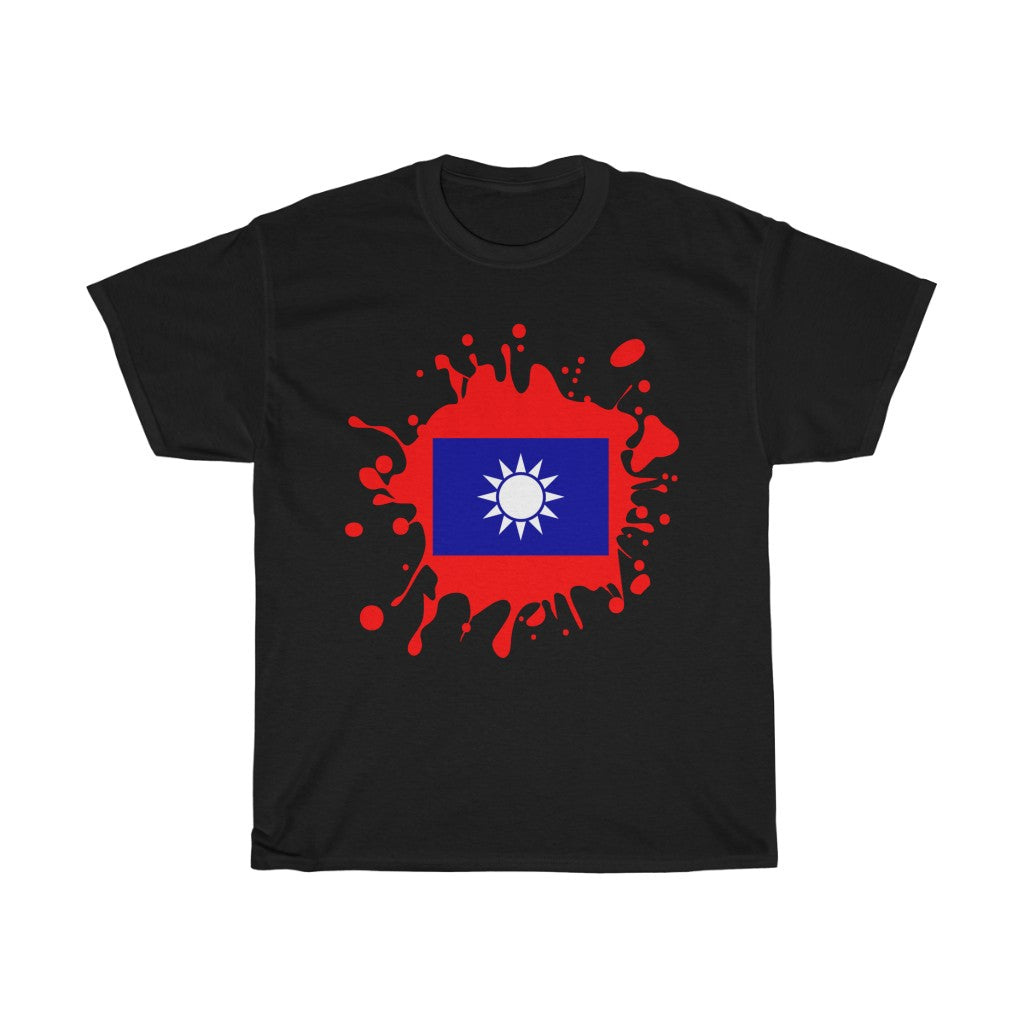 Republic of China (Taiwan) Splat Flag Standard Tee - Unisex