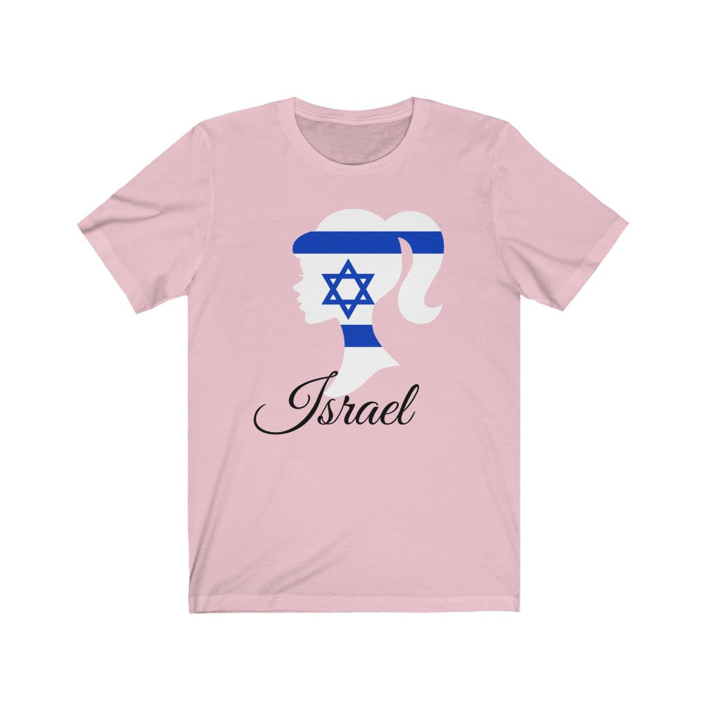 Israel Girl Flag Premium Tee 1 - Unisex