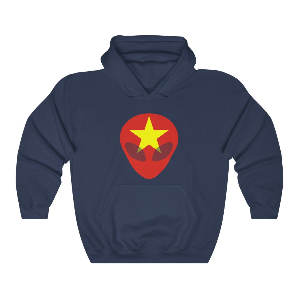 Vietnam Alien Flag Hoodie Sweatshirt - Unisex