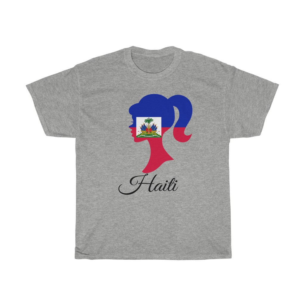 Haiti Girl Flag Standard Tee 1 - Unisex