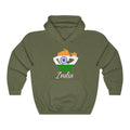 India Lady Flag Hoodie Sweatshirt 2 - Unisex