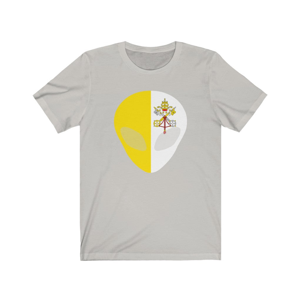 Holy See Alien Flag Premium Tee - Unisex
