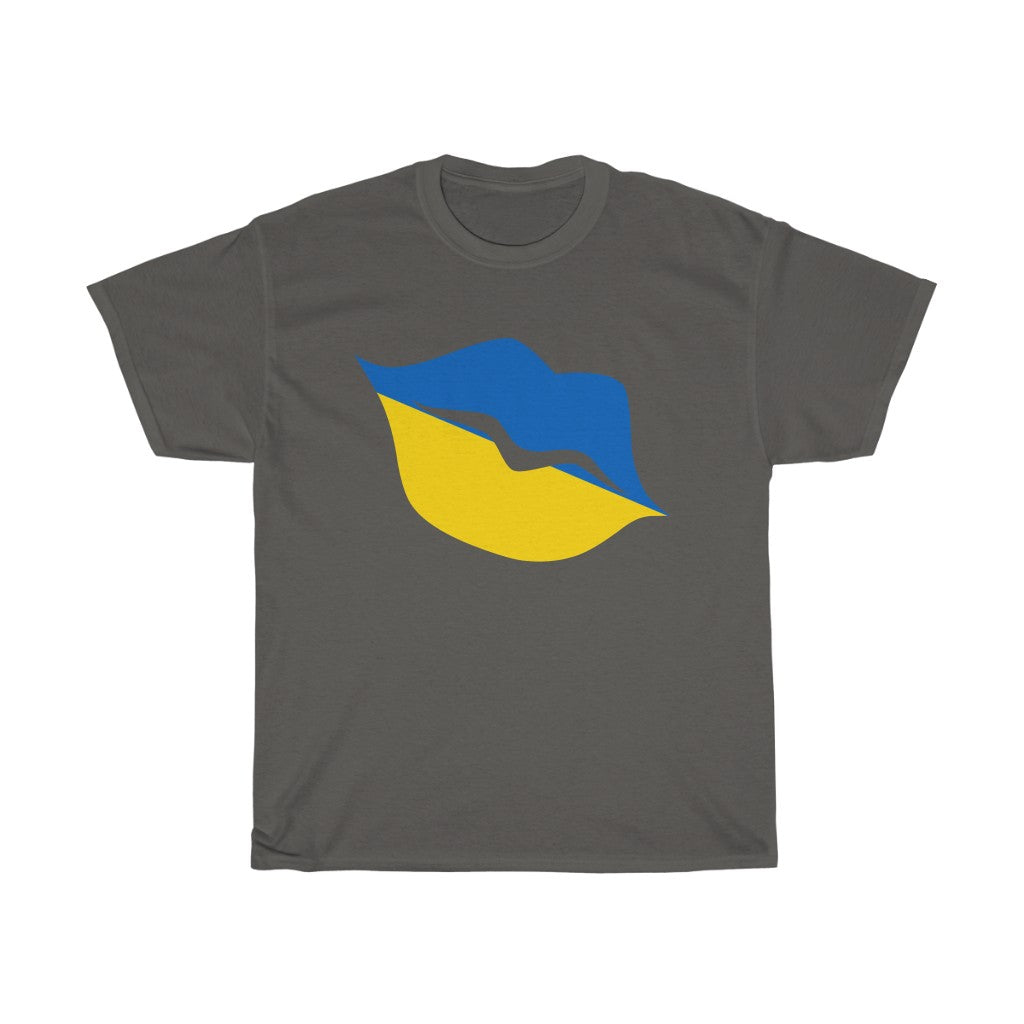 Ukraine Lips Flag Standard Tee - Unisex