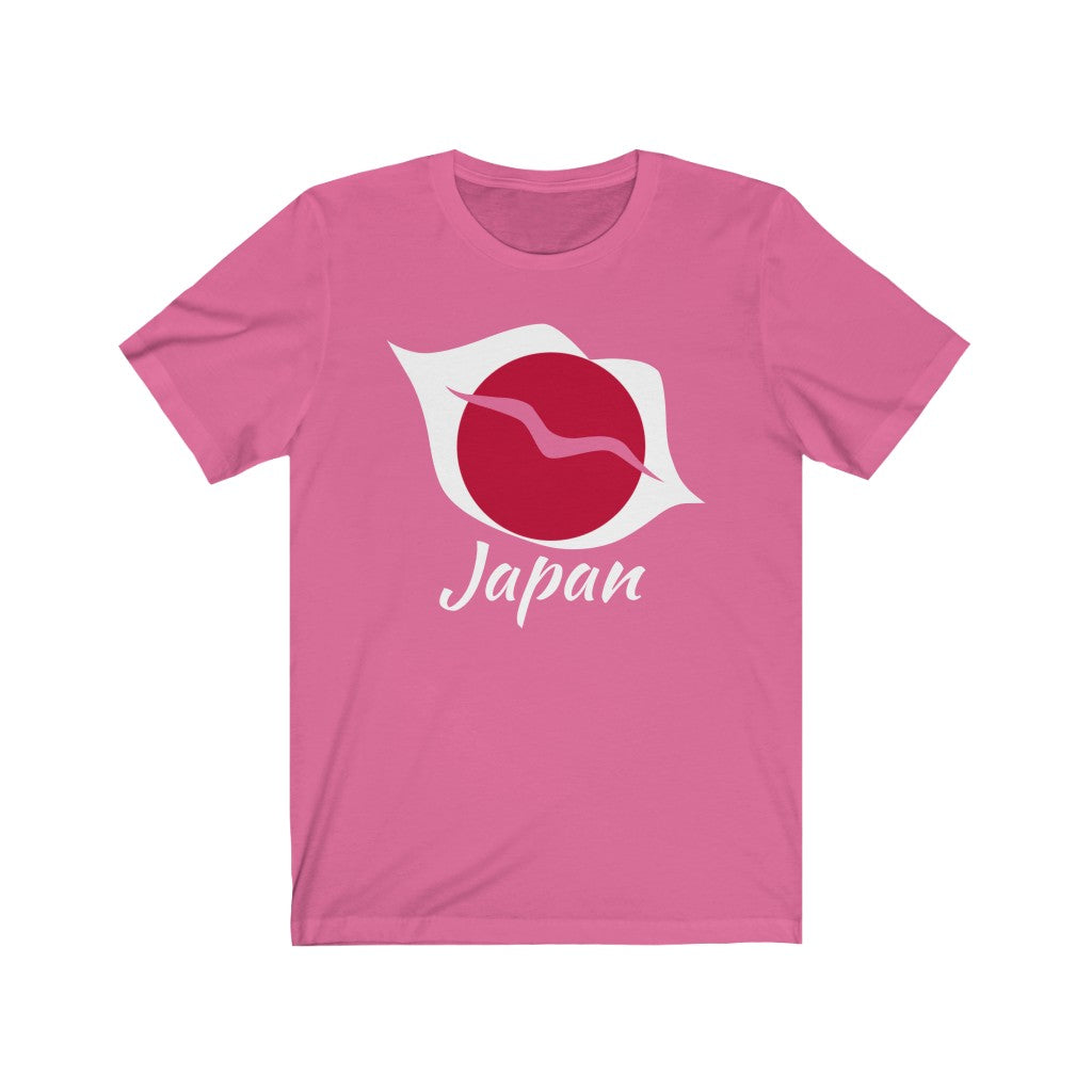Japan Lips Flag Premium Tee 2 - Unisex