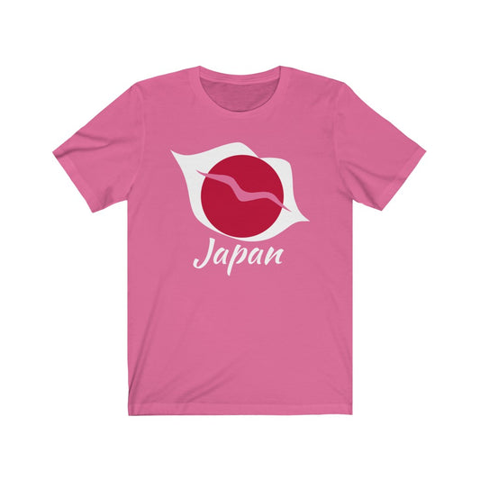 Japan Lips Flag Premium Tee 2 - Unisex