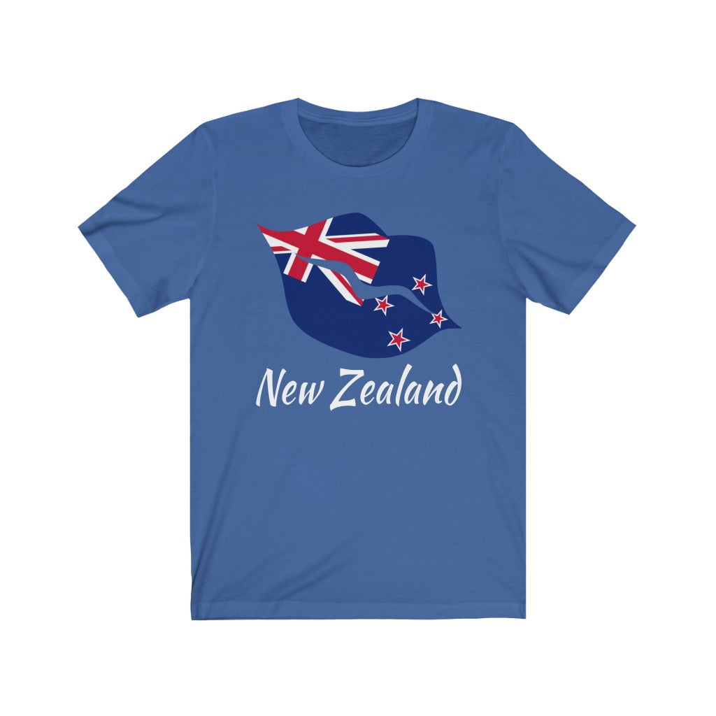 New Zealand Lips Flag Premium Tee 2 - Unisex