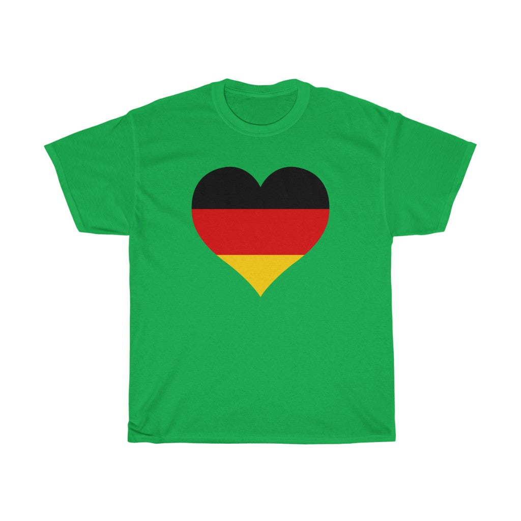 Germany Heart Flag Standard Tee - Unisex