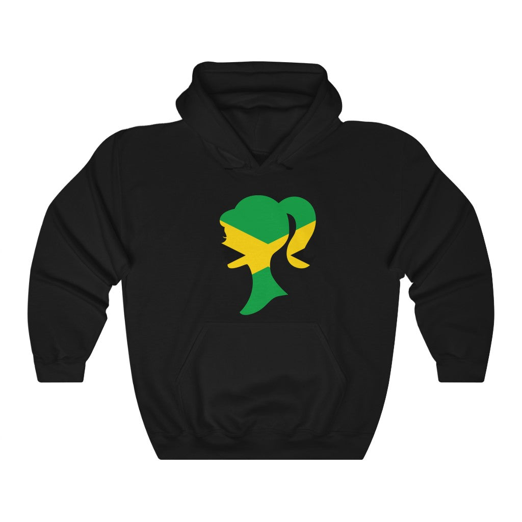 Jamaica Girl Flag Hoodie Sweatshirt - Unisex